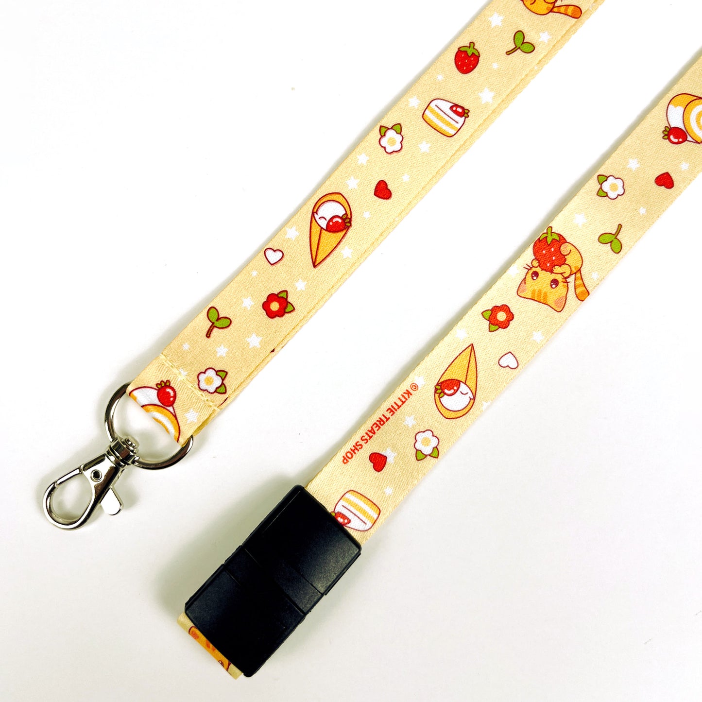 Ginger Tabby Cat Lanyard