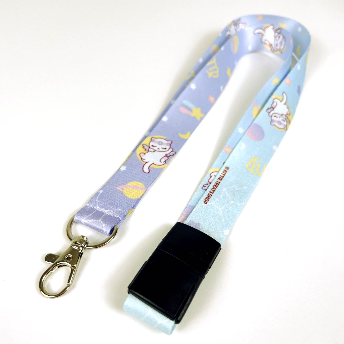 Zodiac Virgo Cat Lanyard