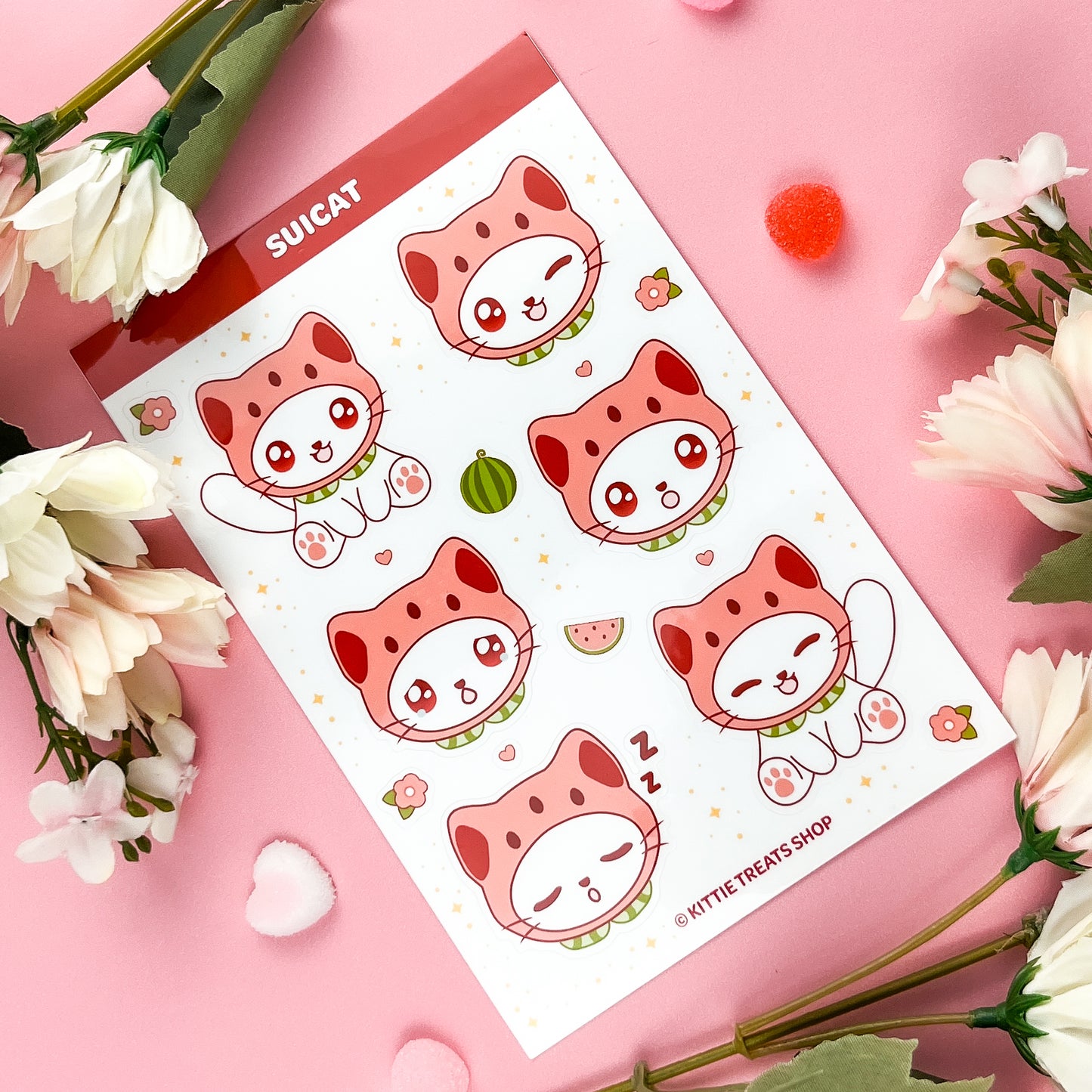 Suicat Sticker Sheet