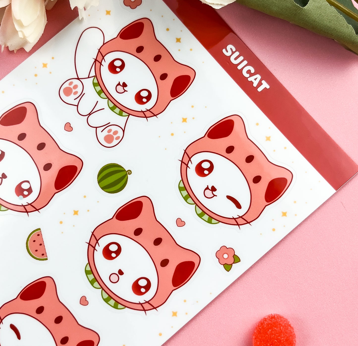 Suicat Sticker Sheet