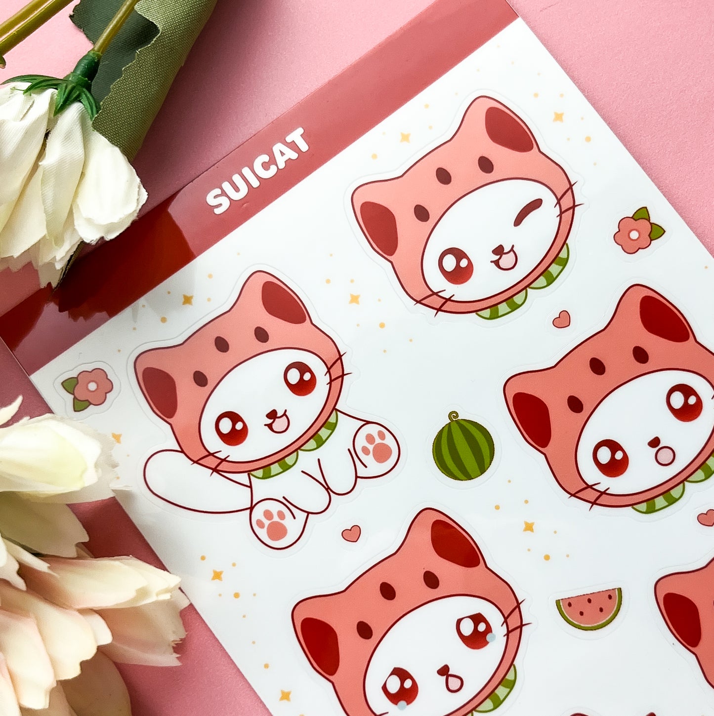 Suicat Sticker Sheet