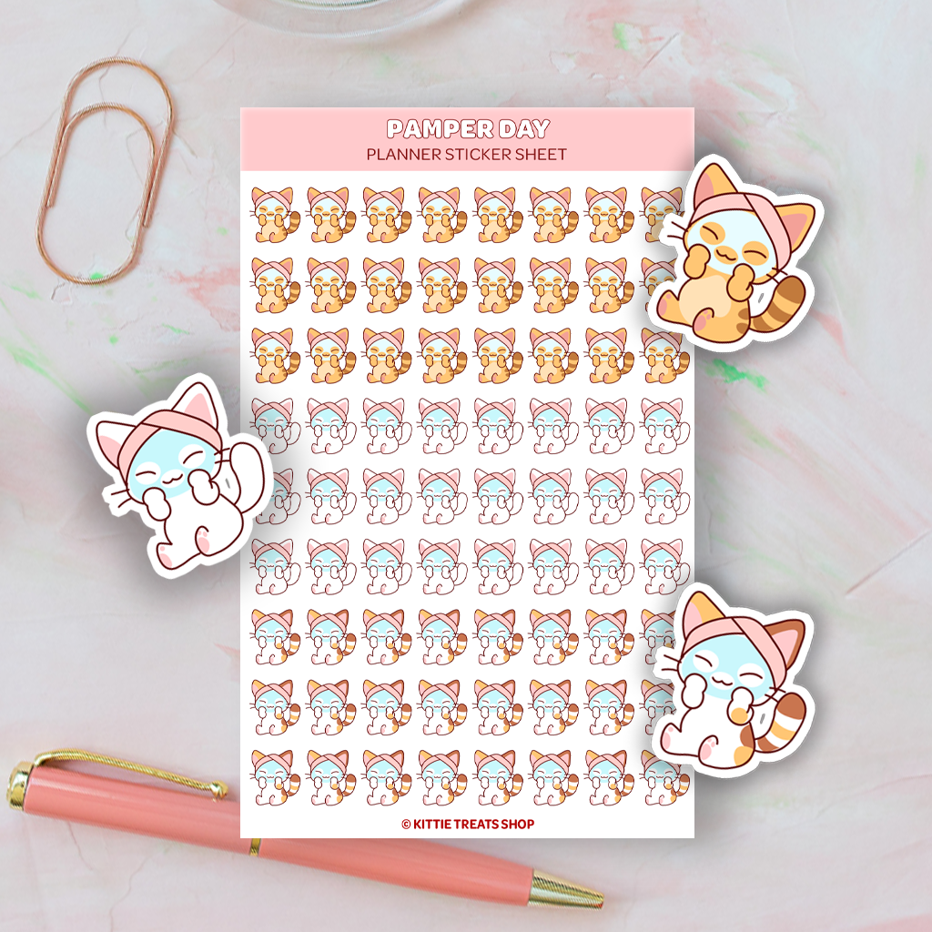 Set of 5 Wanderlust Planner Sticker Sheets