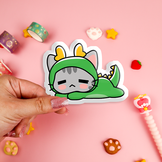 Dragon Kitty Sticker