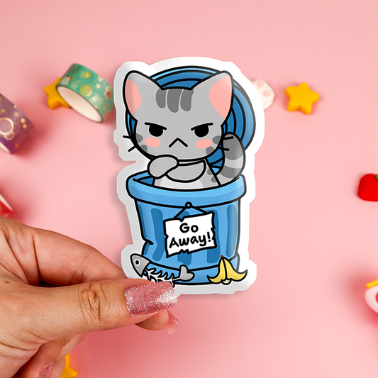Trash Kitty Sticker