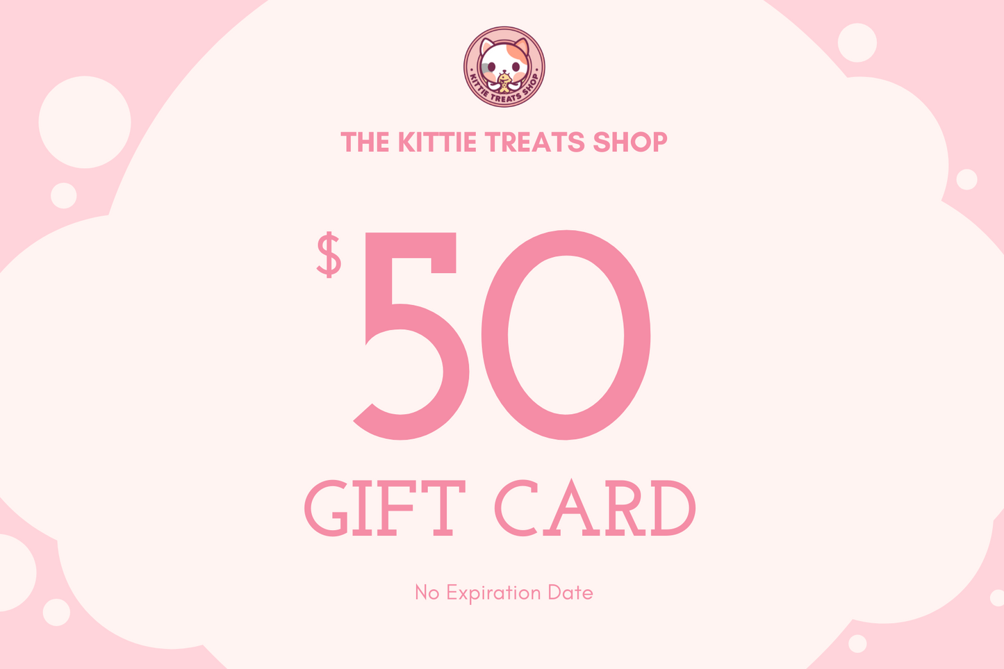 Kittie Treats Shop Gift Card